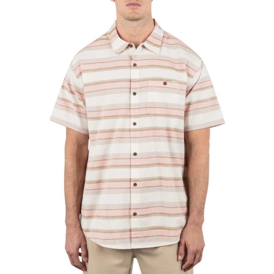 Hurley One & Only Lido Stripe Short Sleeve Shirt